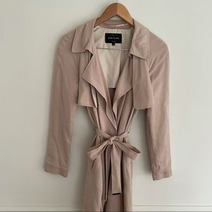 River Island Trench Coat Tan UK Size 10 US Size 6